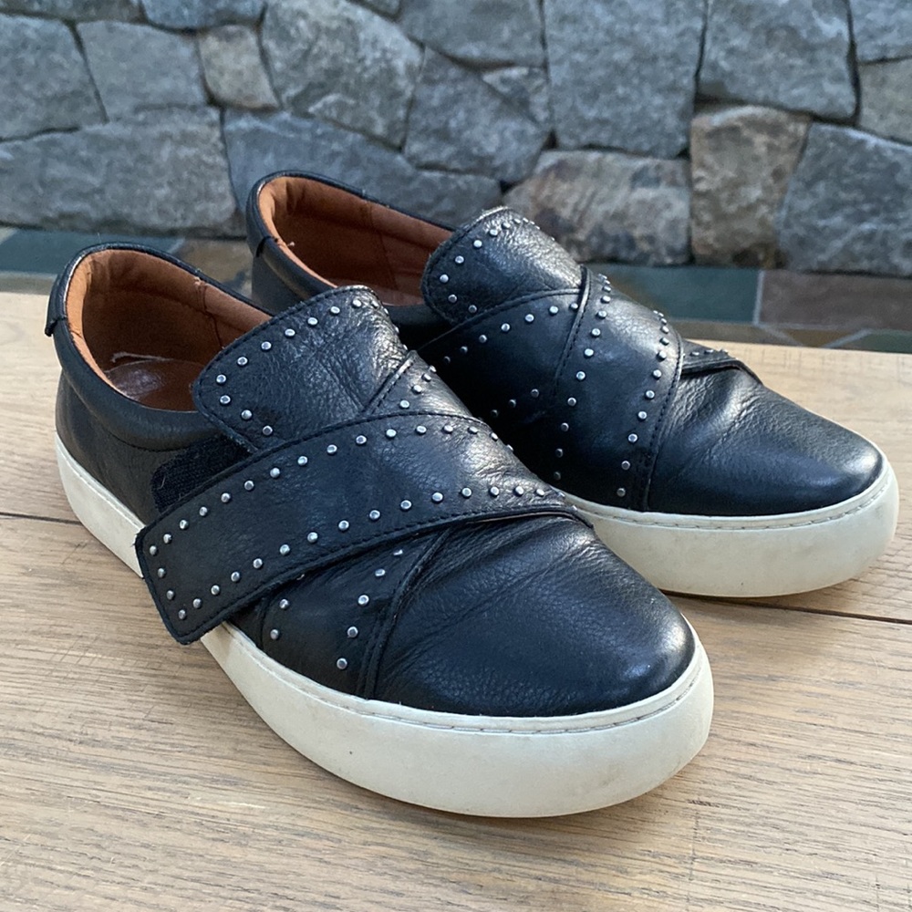 Frye Studded Leather Sneakers